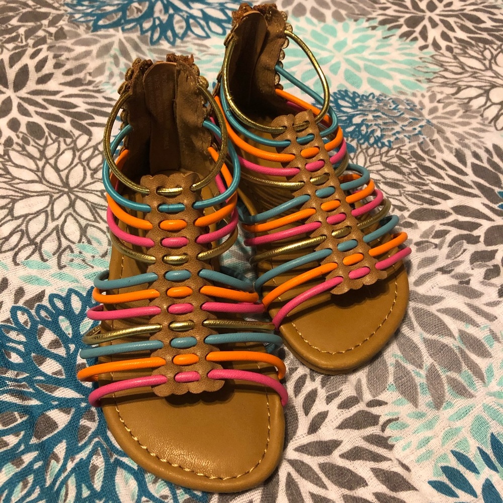 MultiColored sandals